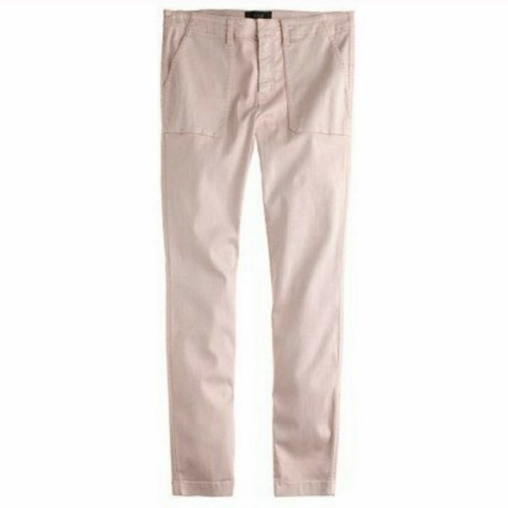 J. Crew - Skinny Stretch Cargo Pants - Blush Pink